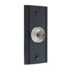 Iq America DP1632 Wired Classic Contemporary Unlit Pushbutton Solid Brass  Doorbell Rust DP1632